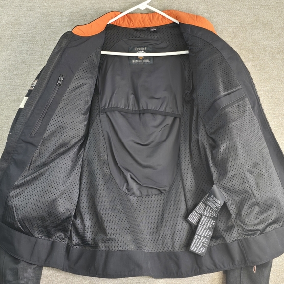 Harley Davidson Jacket Mens Medium Screamin' Eagle Mesh Riding 98161-18VM - Picture 4 of 15